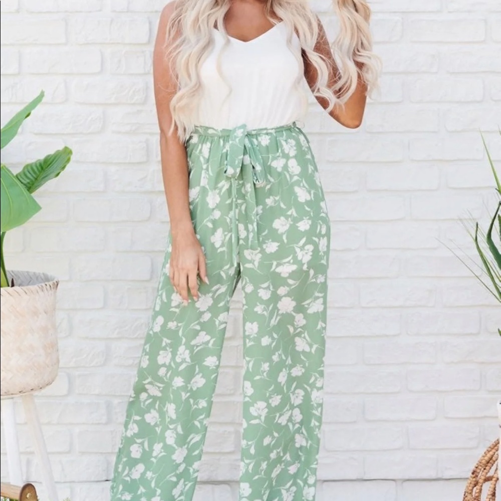 Let love grow jumpsuit